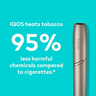 IQOS, a cigarette alternative, heats tobacco instead of burning it