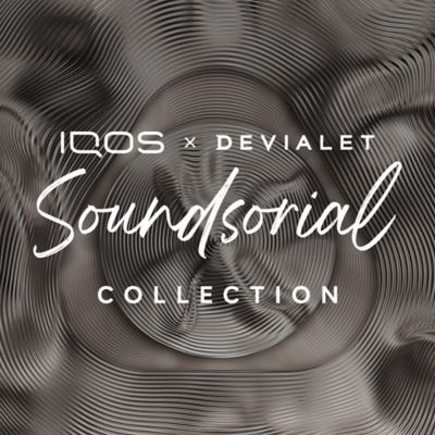 IQOS x DEVIALET Logo