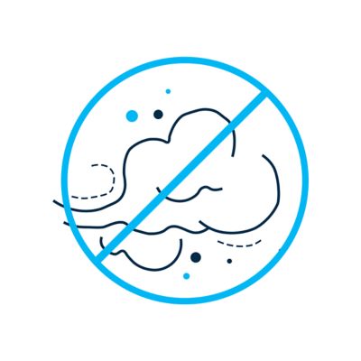 No smoke smell icon