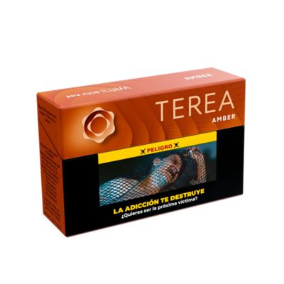 Cajetilla de TEREA Amber