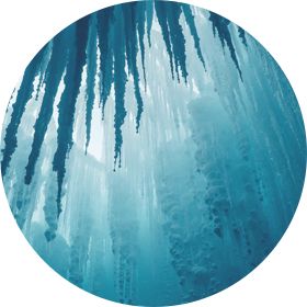 Artic stalactites