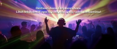 Banner IQOS Curious X dengan DWP Bali