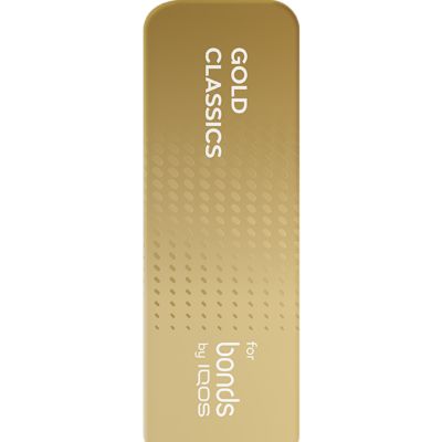 BLENDS Gold Classics for BONDS by IQOS - True tobacco taste - gold logo