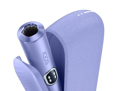 IQOS ILUMA i in Violett.