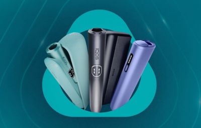 IQOS ILUMA i in Breeze Blue