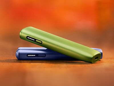 Zelena IQOS ILUMA i ONE, na vijolični IQOS ILUMA i ONE