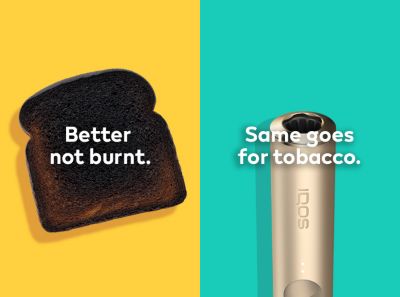 Burnt toast compared to ILUMA holder.