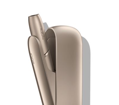 An IQOS 3 DUO Holder inside a Pocket Charger.