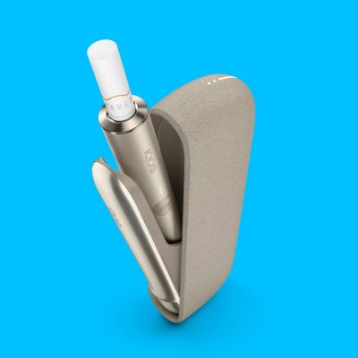 IQOS Iluma device with TEREA tobacco stick inserted