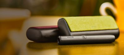 IQOS ILUMA PRIME negro con amarillo