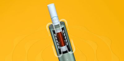 An illustration of how induction heating works. 