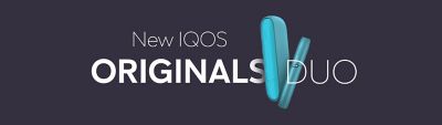 New IQOS Originals Duo device - turquoise color for holder and pocket charger.