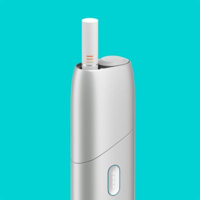 Silver IQOS Originals ONE heated tobacco device.