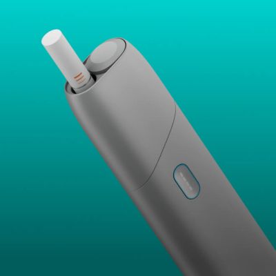 Silver IQOS Originals One heated tobacco all-in-one device.