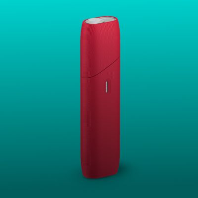 IQOS Originals One heated tobacco device in red color.