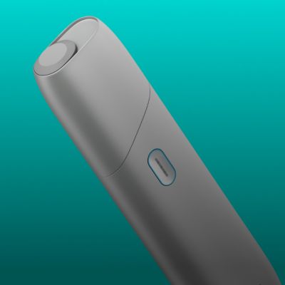 Silver IQOS Originals One heated tobacco all-in-one device.