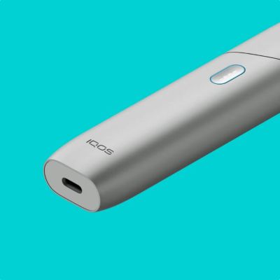 IQOS Originals ONE en argenté.