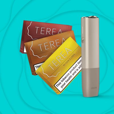 IQOS ILUMA ONE with 4 TEREA packs