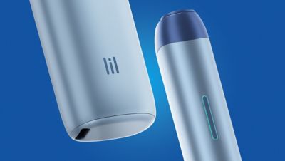 Blue lil SOLID Ez device and charger