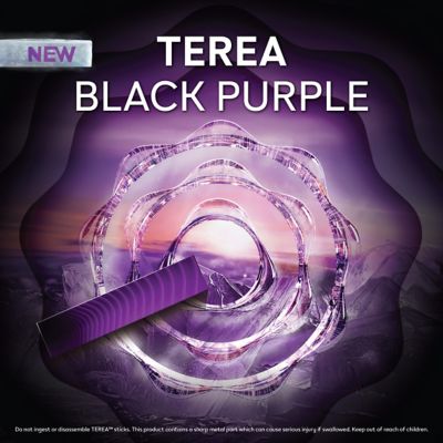 TEREA Black Purple sensasi dngin dengan aroma buah forest berry