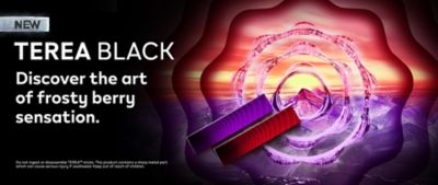 Hompage Banner Temukan Sensasi Frosty Varian Rasa Baru Terea Black Ruby dan TEREA Black Purple