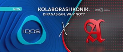Banner Kolaborasi BONDS by IQOS dan BLENDS A