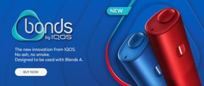 The New BONDS by IQOS Tobacco Heating Device Banner