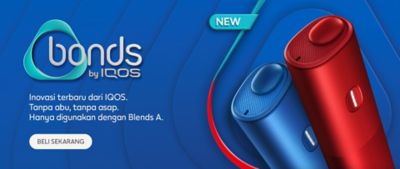 Banner Perangkat Pemanas Tembakau Baru BONDS by IQOS