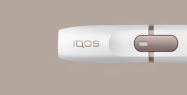 White IQOS holder