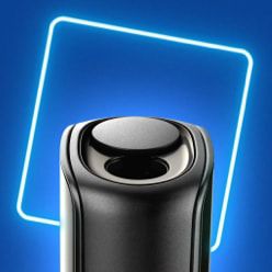 The top of an lil SOLID device where a Fiit stick is inserted.