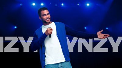 Man with a mic enjoying the moment with ZYN