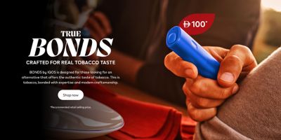 Blue Bonds with hands