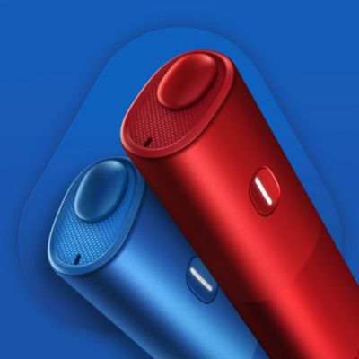 BONDS by IQOS Ocean Blue and BONDS by IQOS Ruby Red Ash-free and Smoke-free