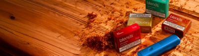 Krabičky BLENDS s dreveným podkladom