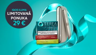 Zariadenie IQOS ILUMA s 3 krabičkami náplní