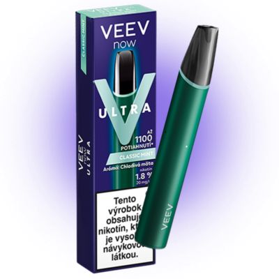 VEEV NOW ULTRA Classic Mint zariadenie a krabička