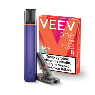 Zariadenie VEEV ONE a krabička náplní
