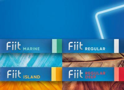 4 príchute náplní Fiit