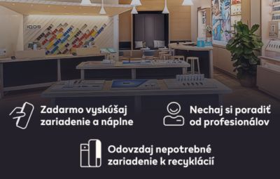 Náhľad do obchodu IQOS