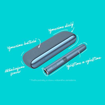 Recyklované zariadenia IQOS ILUMA