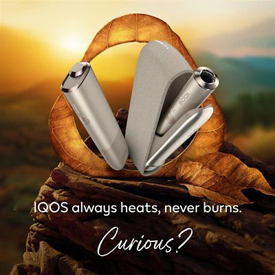 IQOS always heats, never burns