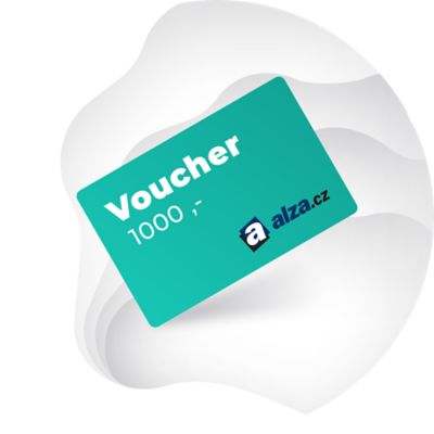 Alza voucher v hodnotě 1000 Kč