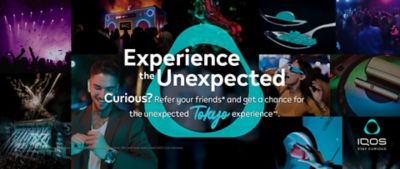 The unexpected Experience main KV