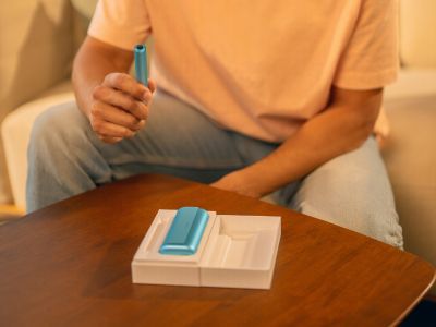 Unboxing an IQOS device