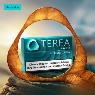 IQOS TEREA Turquoise Packung