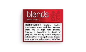 BLENDS Red Classics tobacco stick pack for BONDS by IQOS - front view