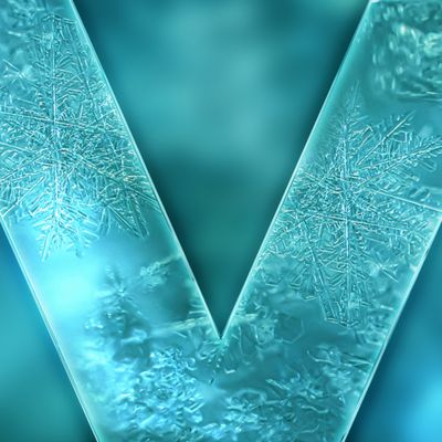 VEEV inPRIME náplně Classic Mint na modrém pozadí