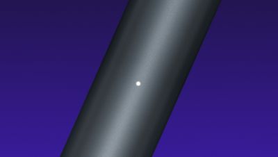Tampilan close-up lampu LED perangkat VEEV NOW ULTRA