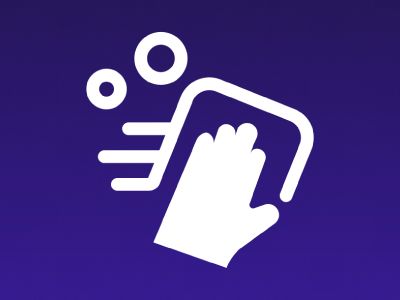 icon membersihkan