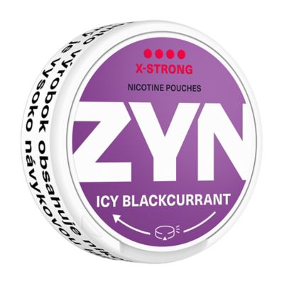 Krabička ZYN ICY BLACKCURRANT 11 MG